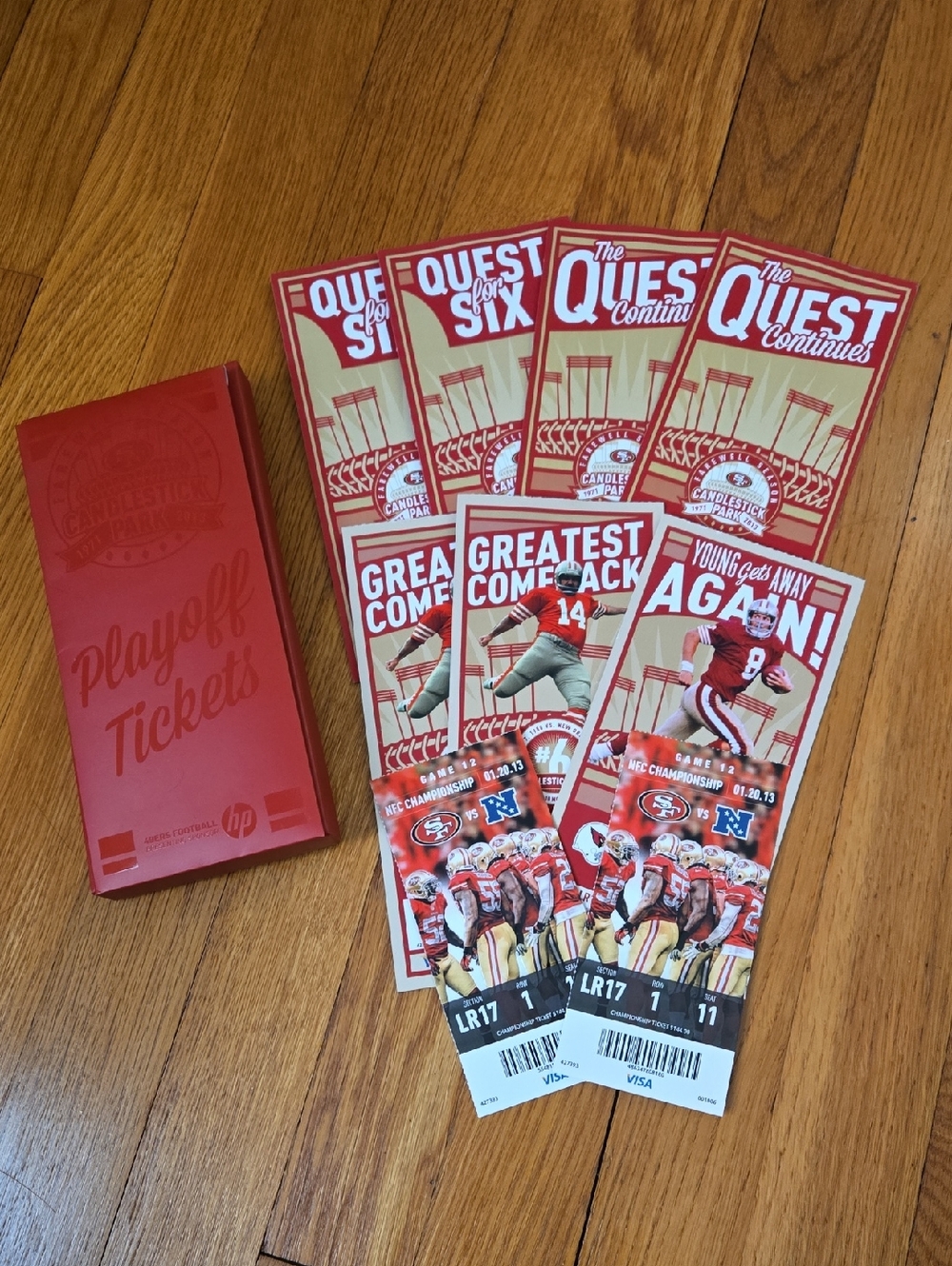 49ers Ticket Set